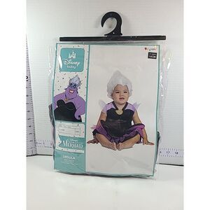 Ursula  Baby Infant Girls Costume Size 6-12 Months The Little Mermaid NEW in Pkg